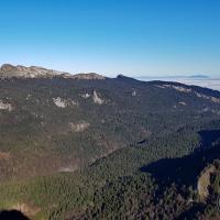 La Grande Sure et à droite le col de la Charmette.