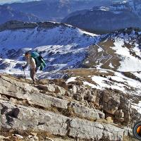 Au dessus du col.