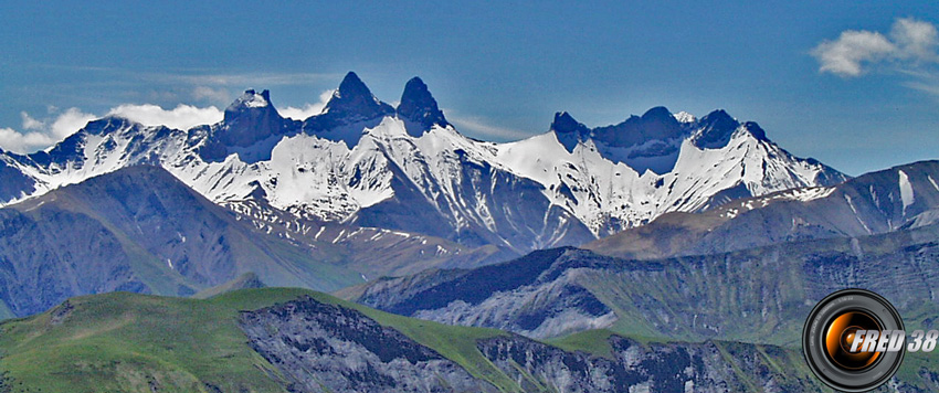 Les Aiguilles d'Arve.