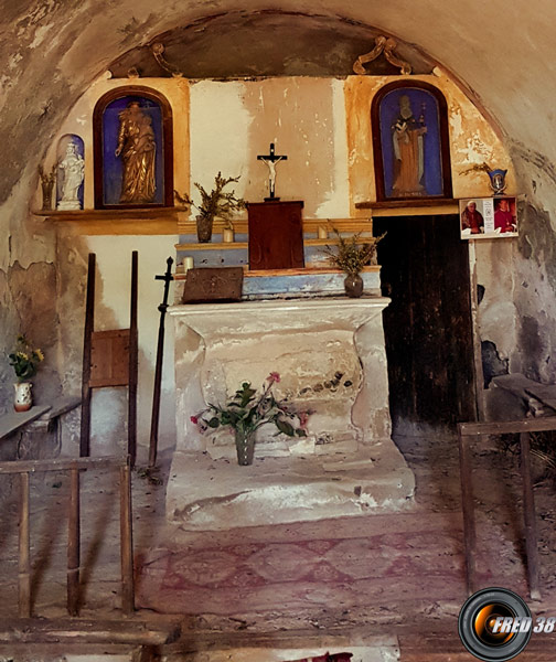 La petite chapelle de Villeplane.