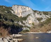 Gorge de l ardeche et cirque de gaud photo