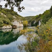 La fin des gorges et le début du lac.