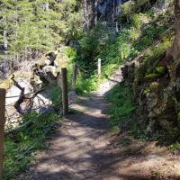 Avant la descente sur le Doron.