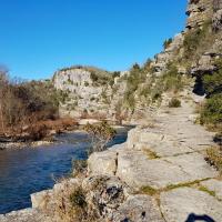 Au bord de la Beaume.