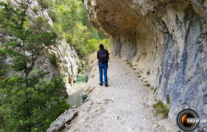 Début des gorges.