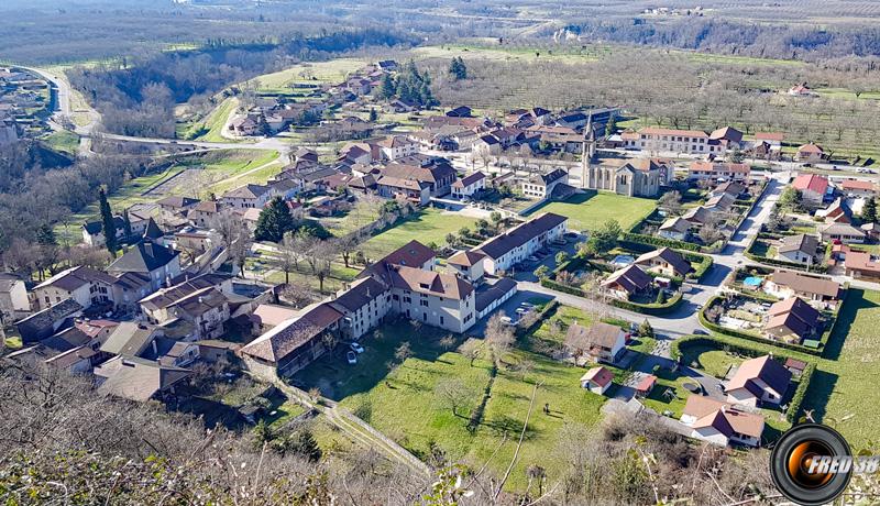 Vue sur Cognin.