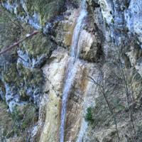 La grande cascade sur la Charminelle.