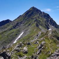 La crête vers le sommet.
