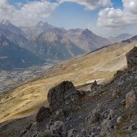Vue sur le Monetier.