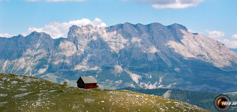 Cabane du Chourum Clot.