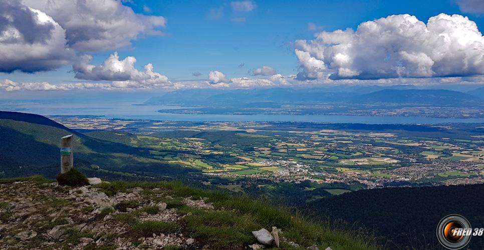 Vue sur le Léman.