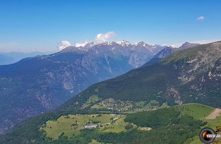 Vue sur Belledonne.