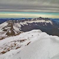Crêtes vers le nors.