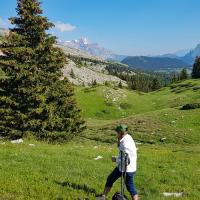 Début de la montée hors sentier