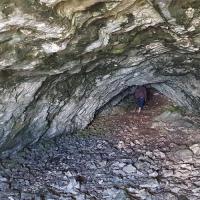 Début de la grotte.