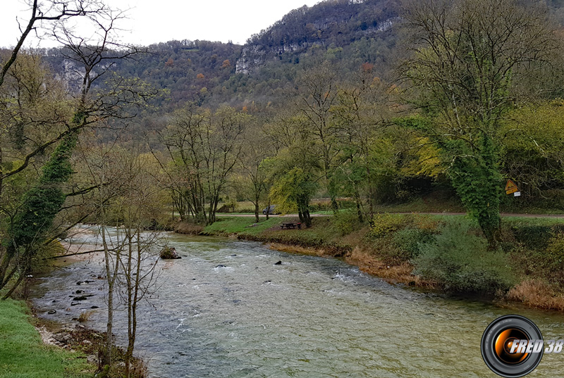 L'albarine au départ.