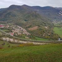 Vue sur Torcieu.