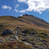 Crête vers le sommet.