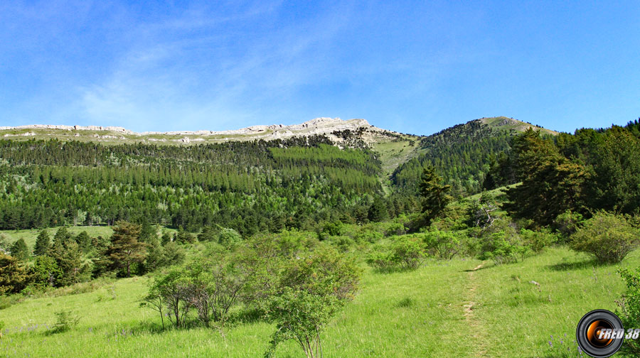 Vue du col de Grimone