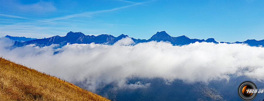 Le massif du Dévoluy.