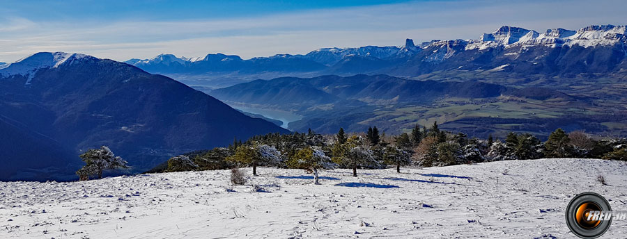 Vue du sommet.