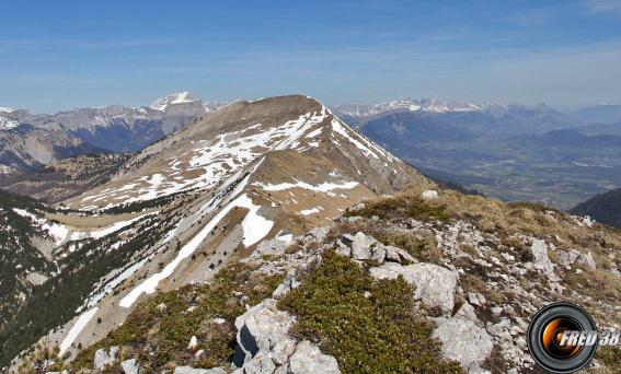 Vue du sommet.