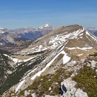 Vue du sommet.