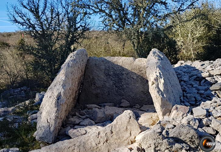 Un des dolmens.