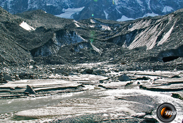 Au pied du glacier