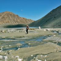 Au pied du glacier