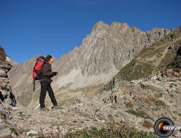 Le col de la Clochette.