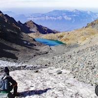 Le lac vu du dessus.