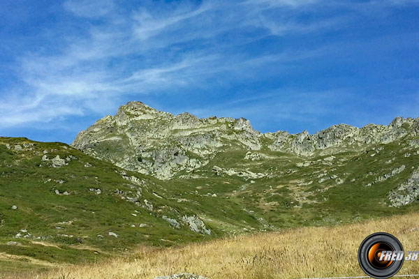 Vallon sous la Pointe de Comborsier.