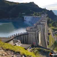 Le barrage.
