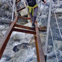 Les restes de la Passerelle