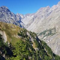 Vue du belvédère des 3 refuges.