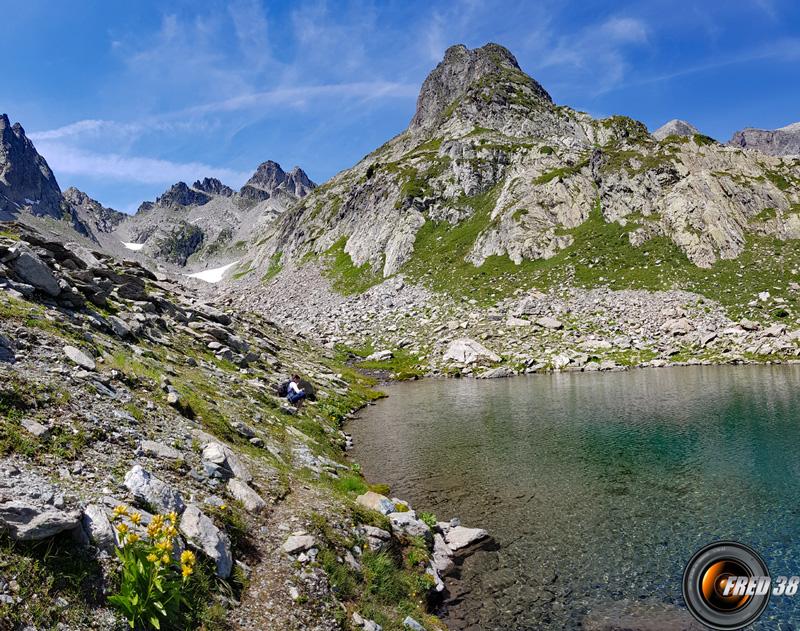 Lac et pointe de Bacheux.