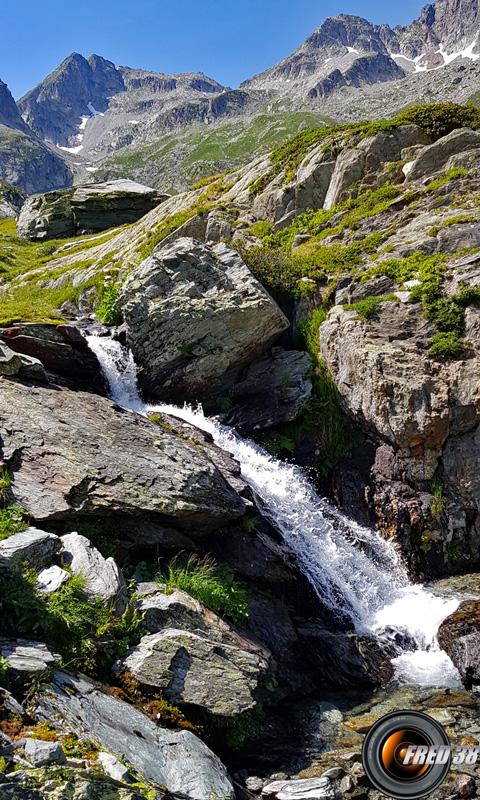 Torrent du Bacheux après le lac.