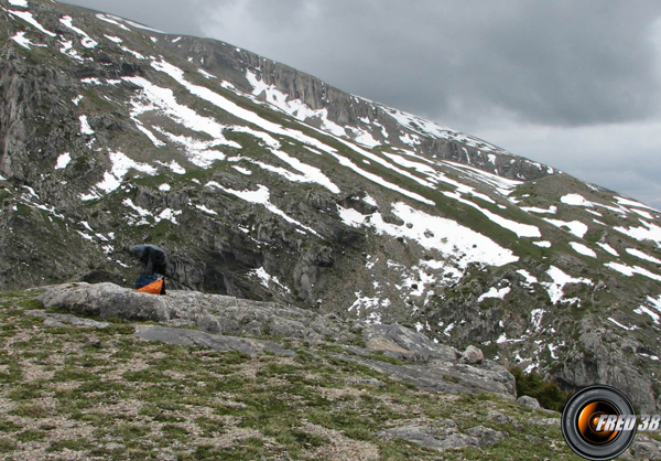 Au col du Charnier.