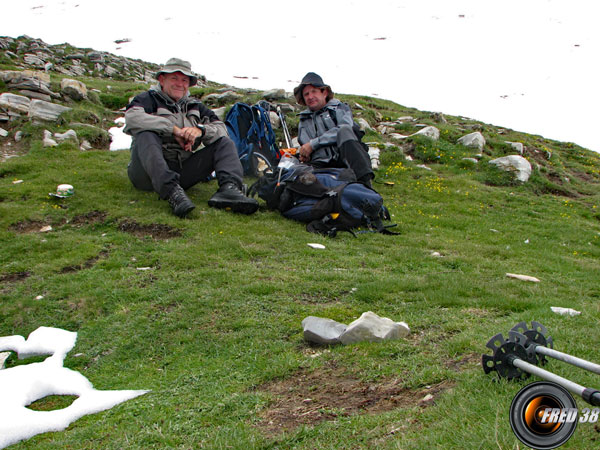 Au col du Charnier.