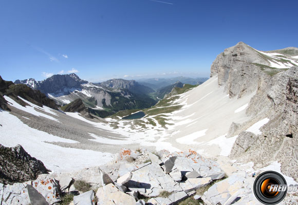 Au col du Charnier.