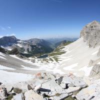 Au col du Charnier.