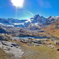 Vue du refuge.