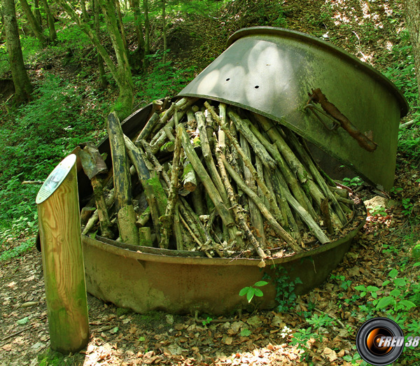 L'un des fours à charbon