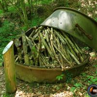 L'un des fours à charbon