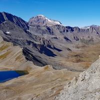 Lac vu du sommet du Pisset
