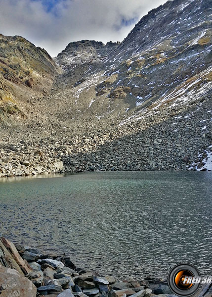 La combe vue du lac Blanc.