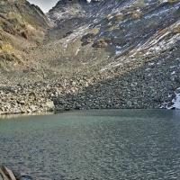 La combe vue du lac Blanc.