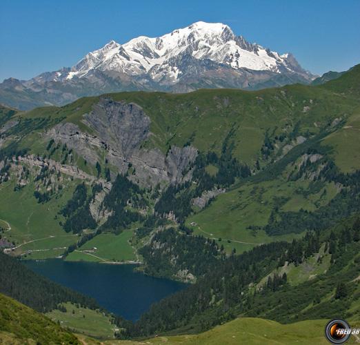 Vue du col de la Louze.