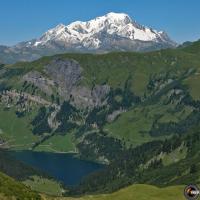 Vue du col de la Louze.